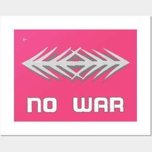 NO War text Art design. Posters and Art